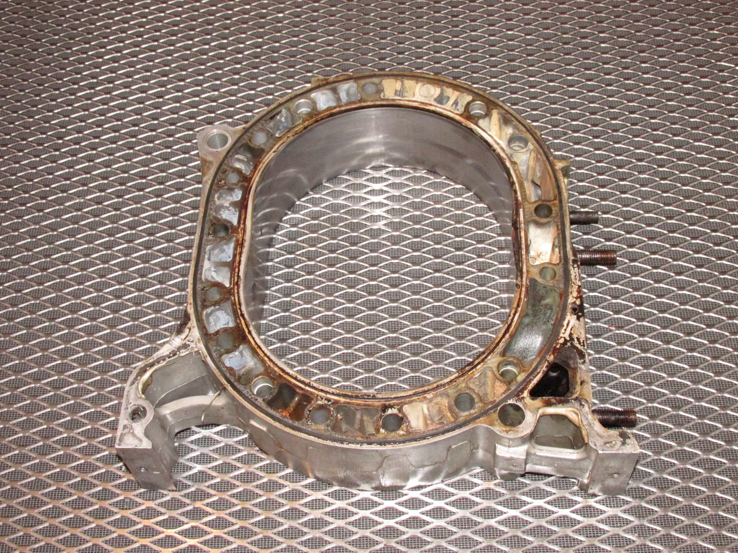 84 85 Mazda RX7 OEM 12A Engine Rear Rotor Housing