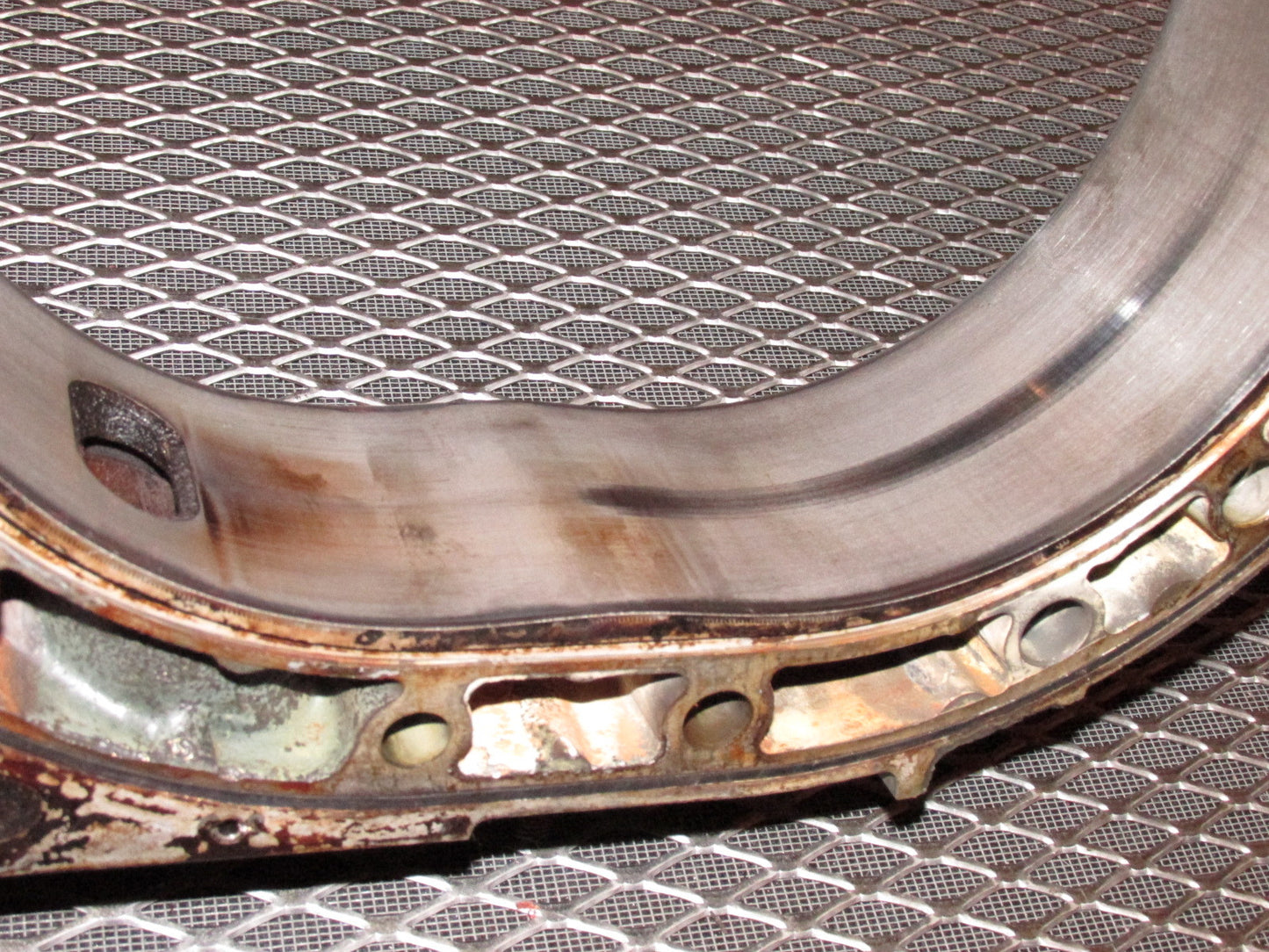 84 85 Mazda RX7 OEM 12A Engine Rear Rotor Housing