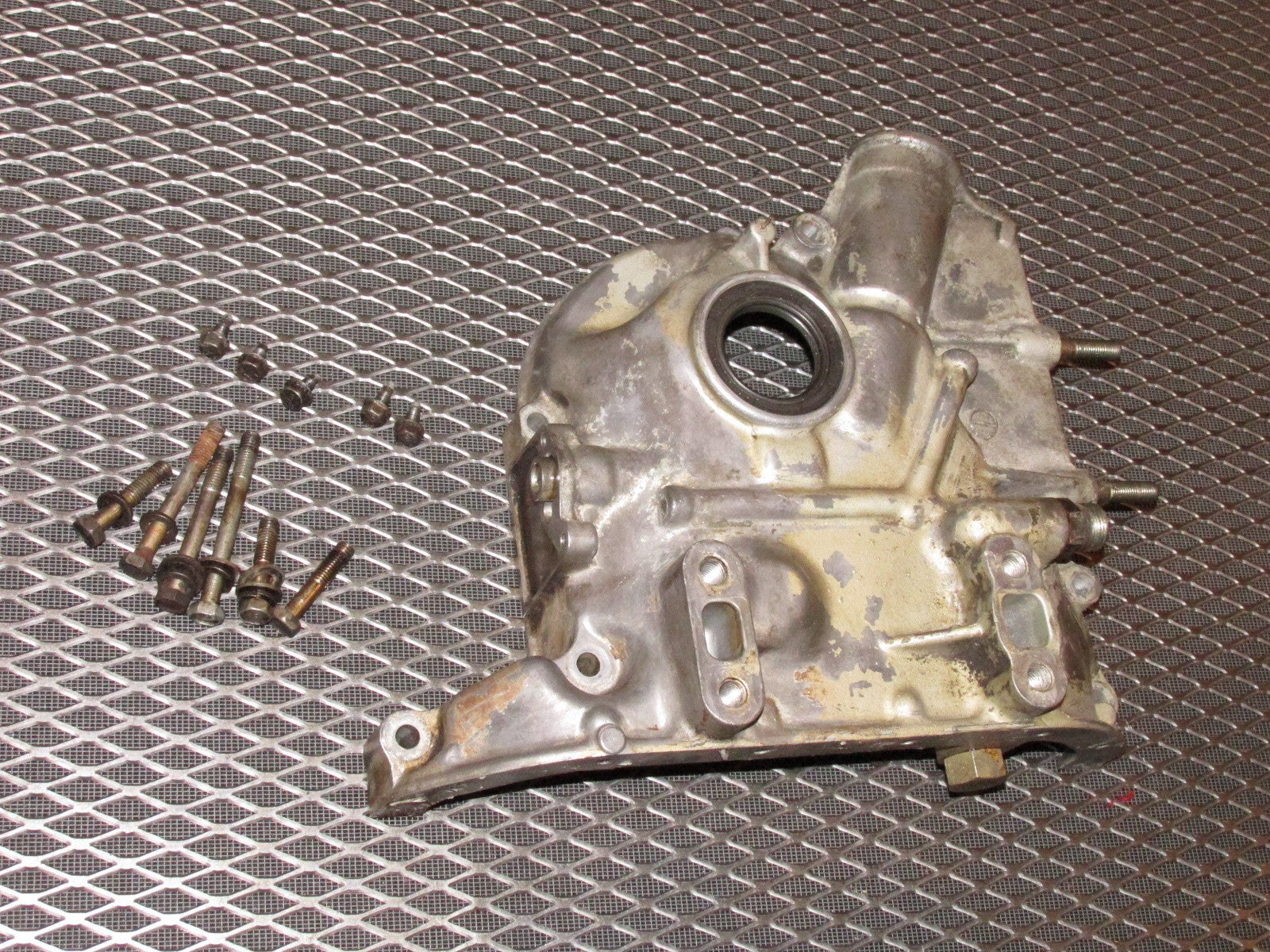 84 85 Mazda RX7 OEM 12A Engine Front Cover