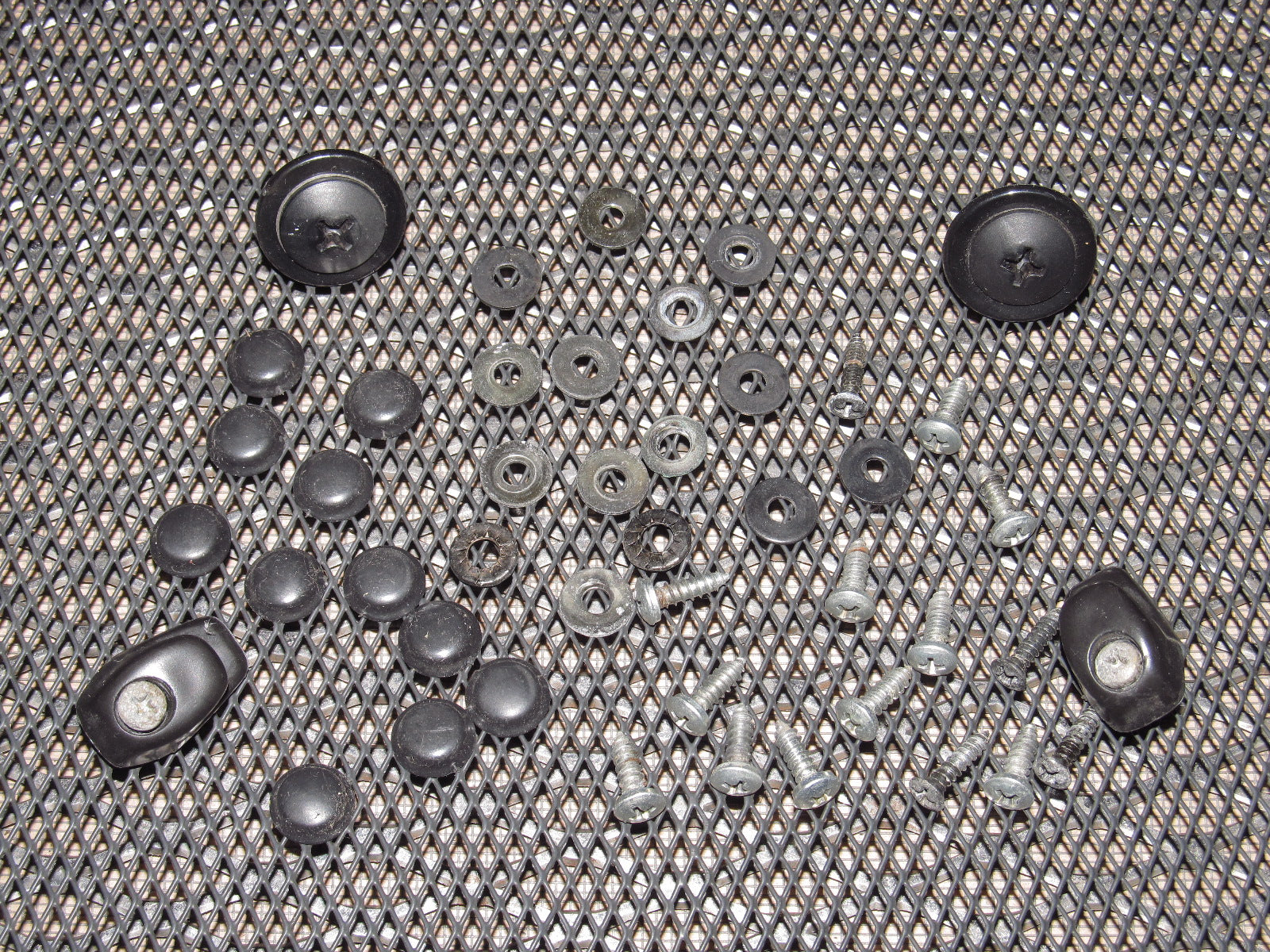 83-85 Porsche 944 OEM Interior Quarter Panel Mounting Hardware