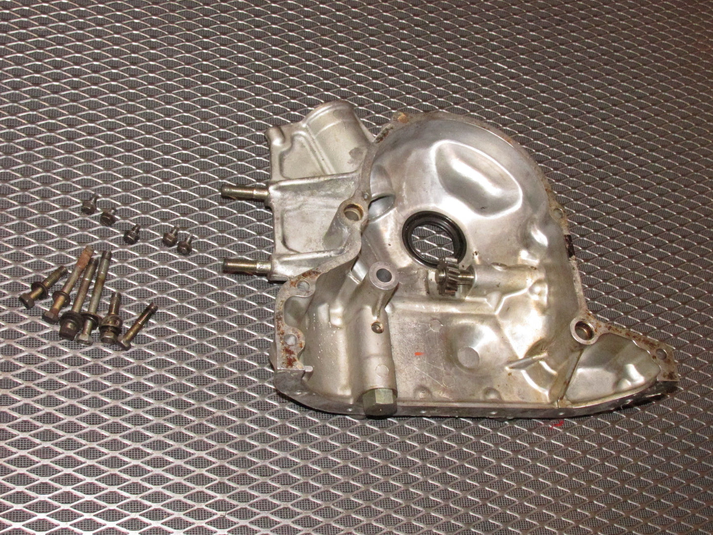 84 85 Mazda RX7 OEM 12A Engine Front Cover