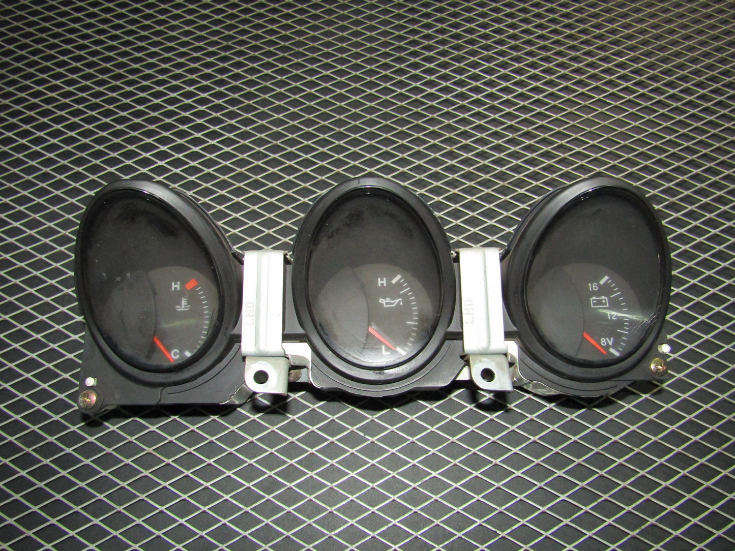 94 95 96 97 Mitsubishi 3000GT OEM Dash Temperature Oil & Battery Gauge