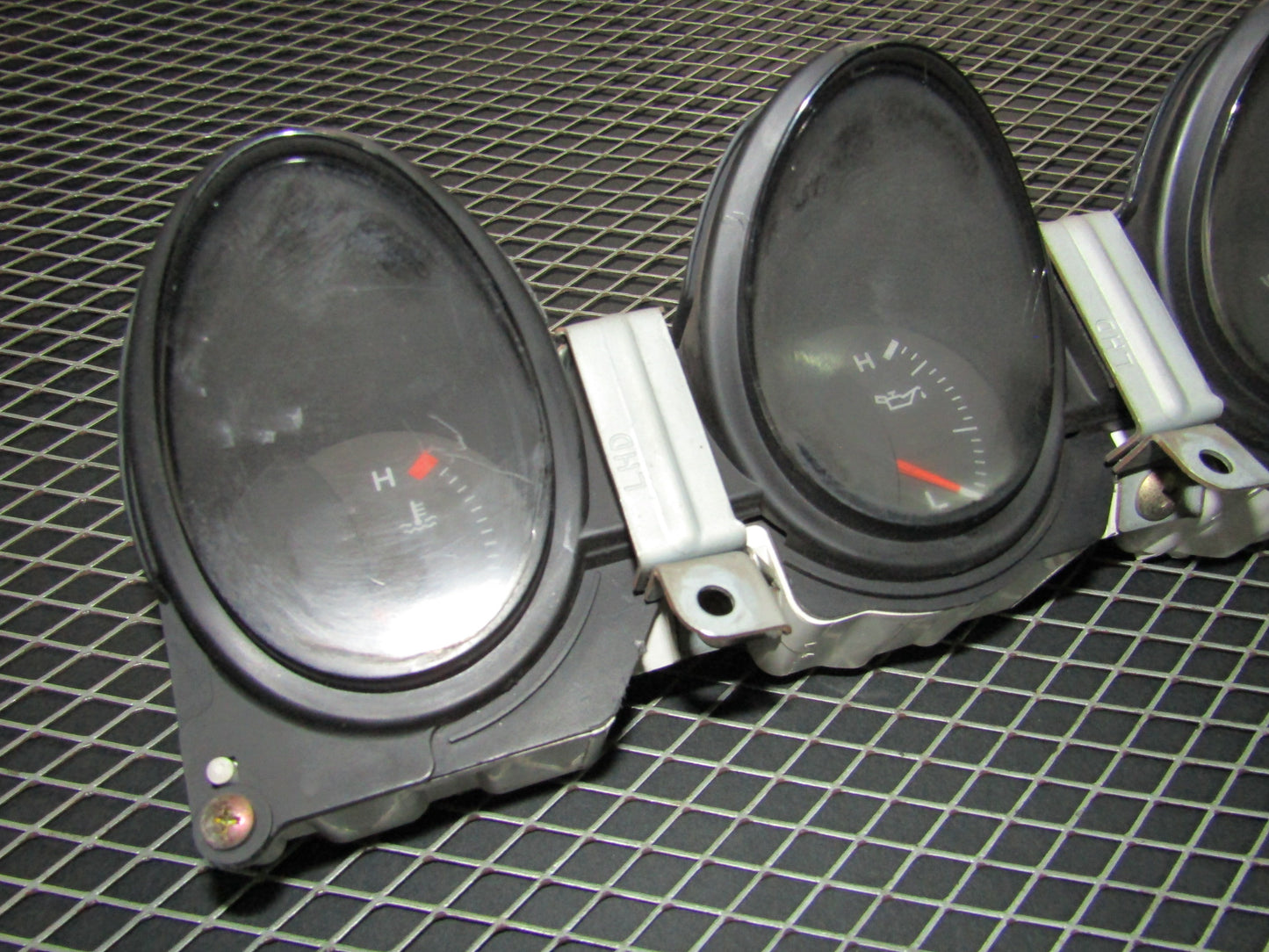 94 95 96 97 Mitsubishi 3000GT OEM Dash Temperature Oil & Battery Gauge