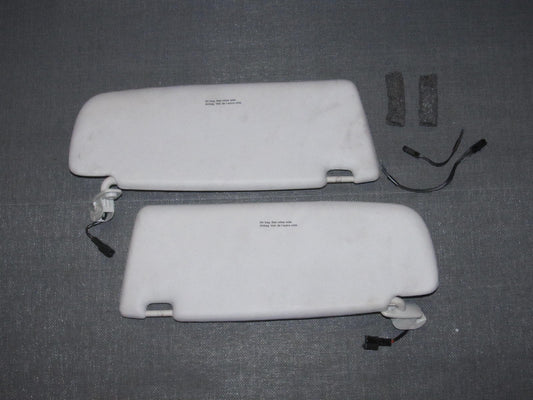96-01 Audi A4 OEM Gray Sun Visor - Set