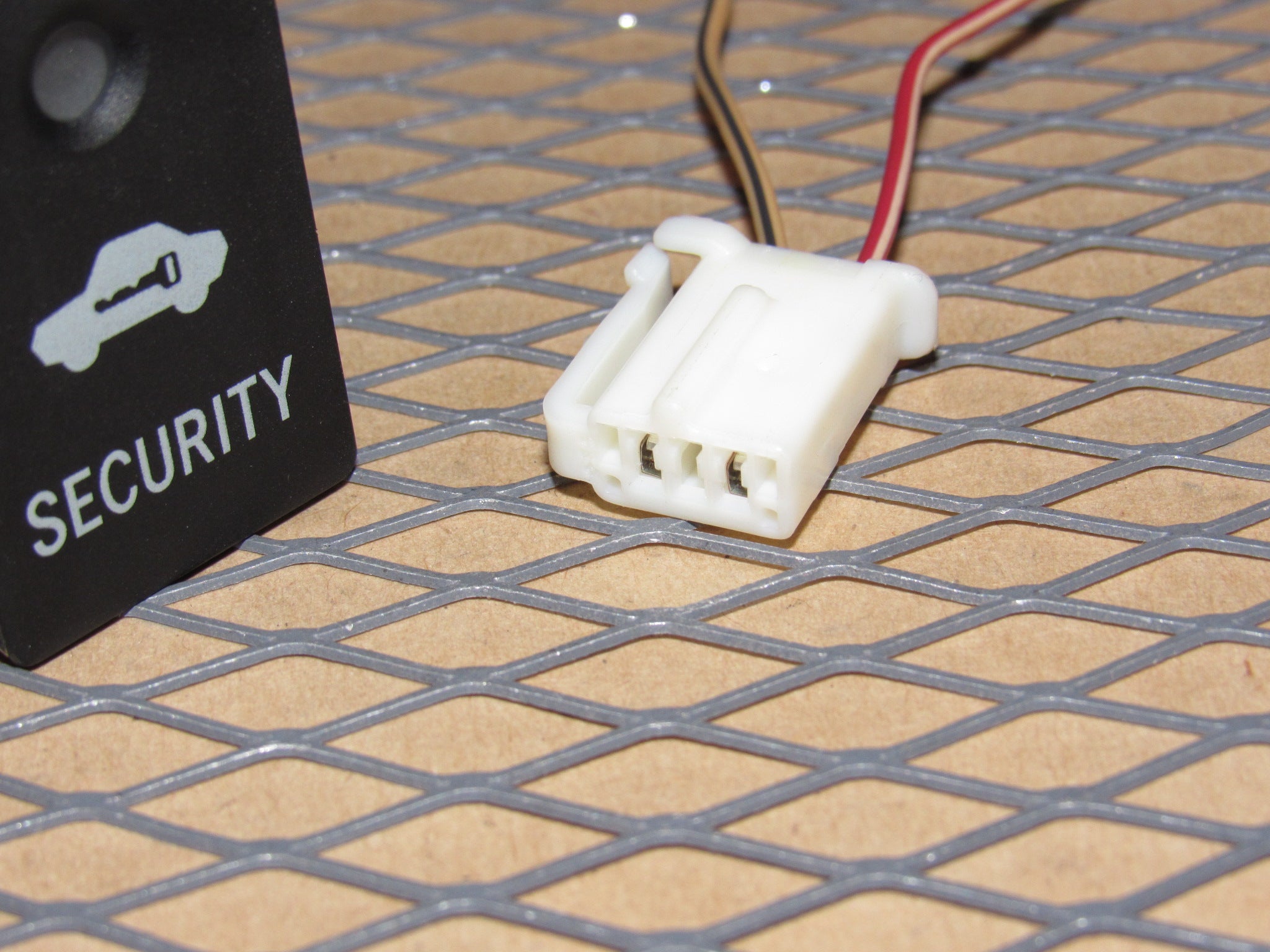 0308 Toyota Corolla OEM Dash Security Light Lamp Pigtail Harness Conn