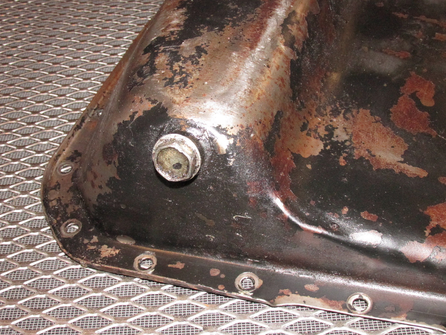 84 85 Mazda RX7 OEM 12A Engine Oil Pan