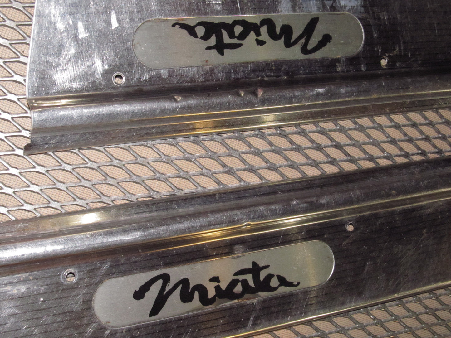 90 91 92 93 Mazda Miata OEM Door Sills Panel Cover - Set