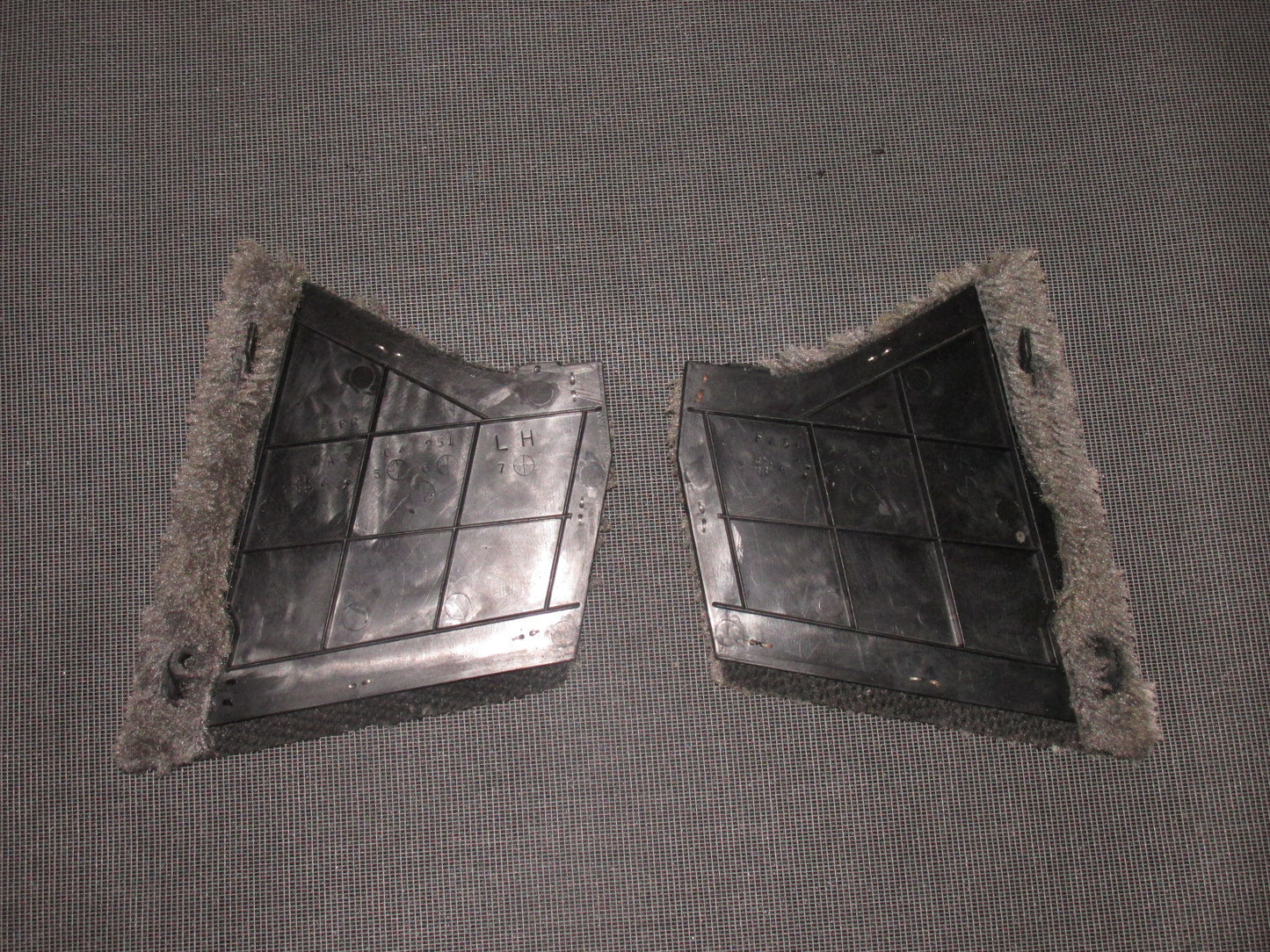 84 85 Mazda RX7 OEM Center Console Side Panel Cover - Set