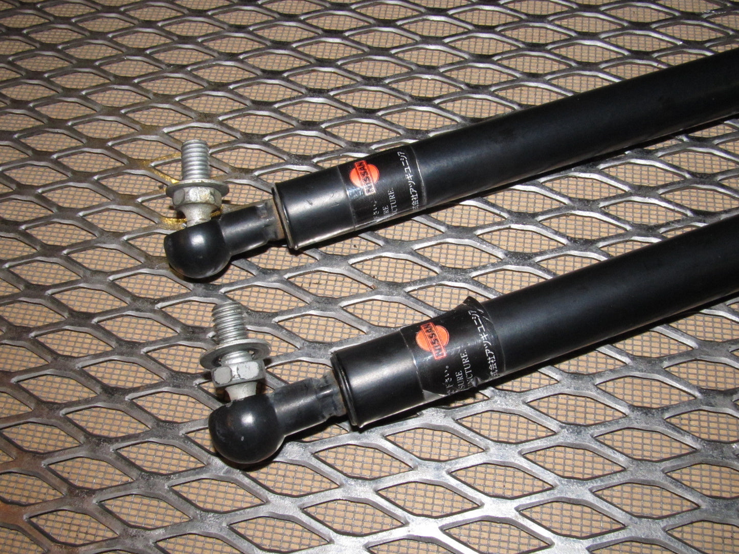 89 90 Nissan 240SX OEM Hatch Trunk Shock - Set