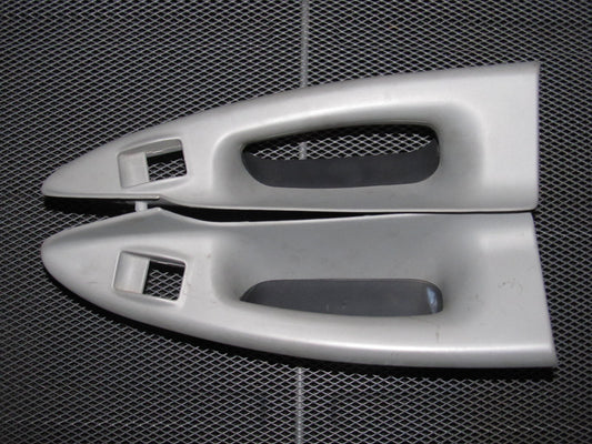 96-01 Audi A4 OEM Gray Interior Door Panel Handle - Rear Set
