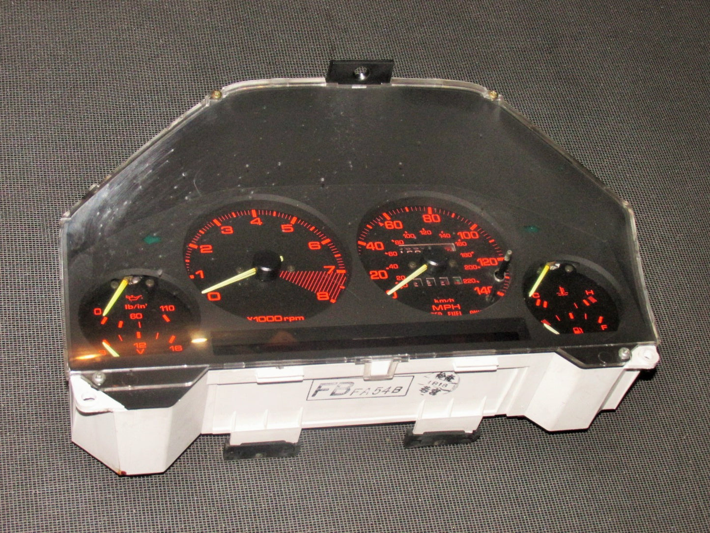 84 85 Mazda RX7 OEM 13B GSL-SE Speedometer Instrument Cluster