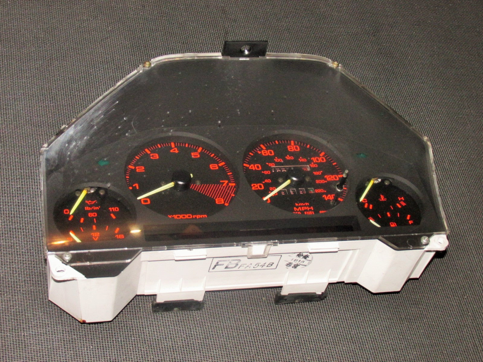 84 85 Mazda RX7 OEM 13B GSL-SE Speedometer Instrument Cluster