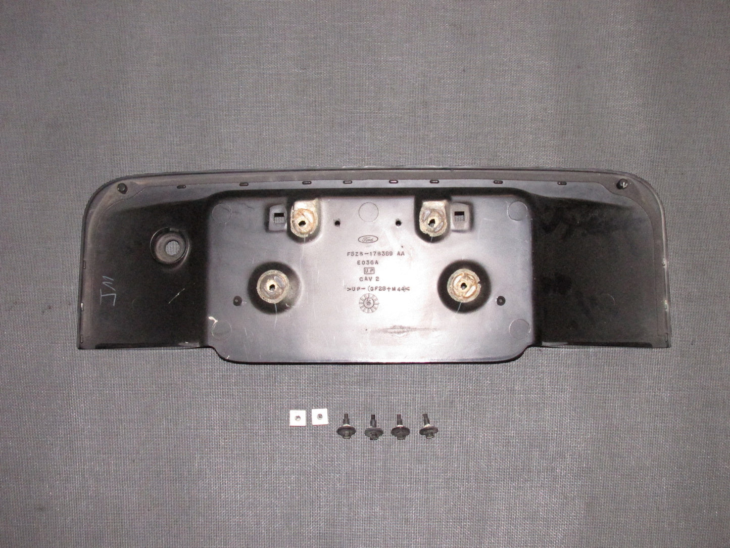 94 95 96 97 Ford Mustang OEM Rear License Plate Holder Panel