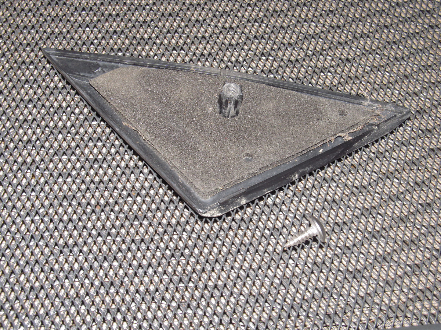 95 96 97 Mitsubishi 3000GT OEM Exterior Door Triangle Trim Cover - Front Left