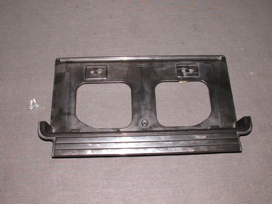87 88 89 Toyota MR2 OEM Rear License Plate Center Panel