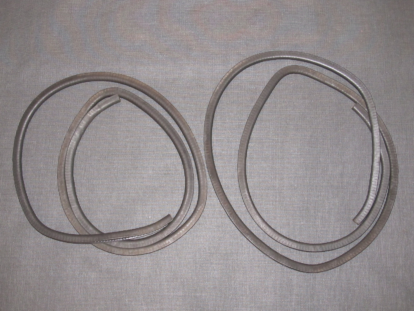 84 85 Mazda RX7 OEM Door Belt Line Stripping Moulding - Set