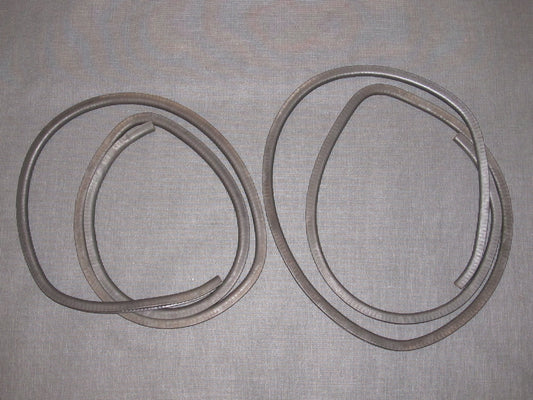84 85 Mazda RX7 OEM Door Belt Line Stripping Moulding - Set