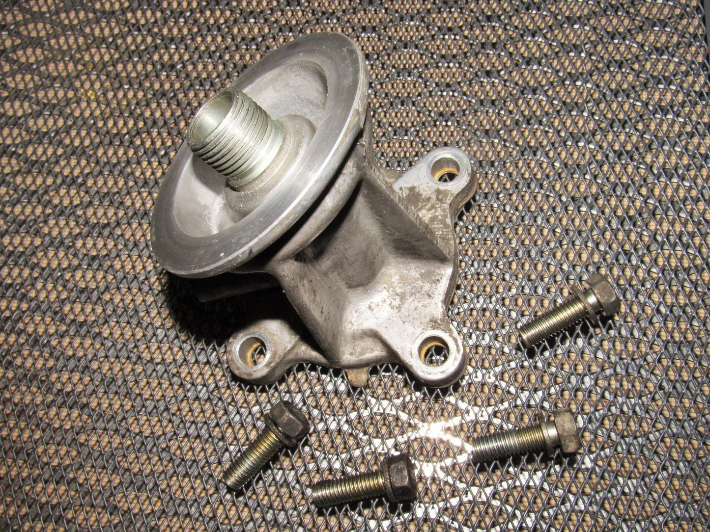 89 90 Nissan 240SX OEM Engine Oil Filter Block Adapter