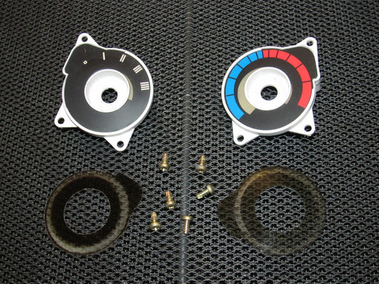 84 85 Mazda RX7 OEM Climate Control Switch Bezel Trim84 85 Mazda RX7 OEM Climate Control Switch Bezel Trim Holder