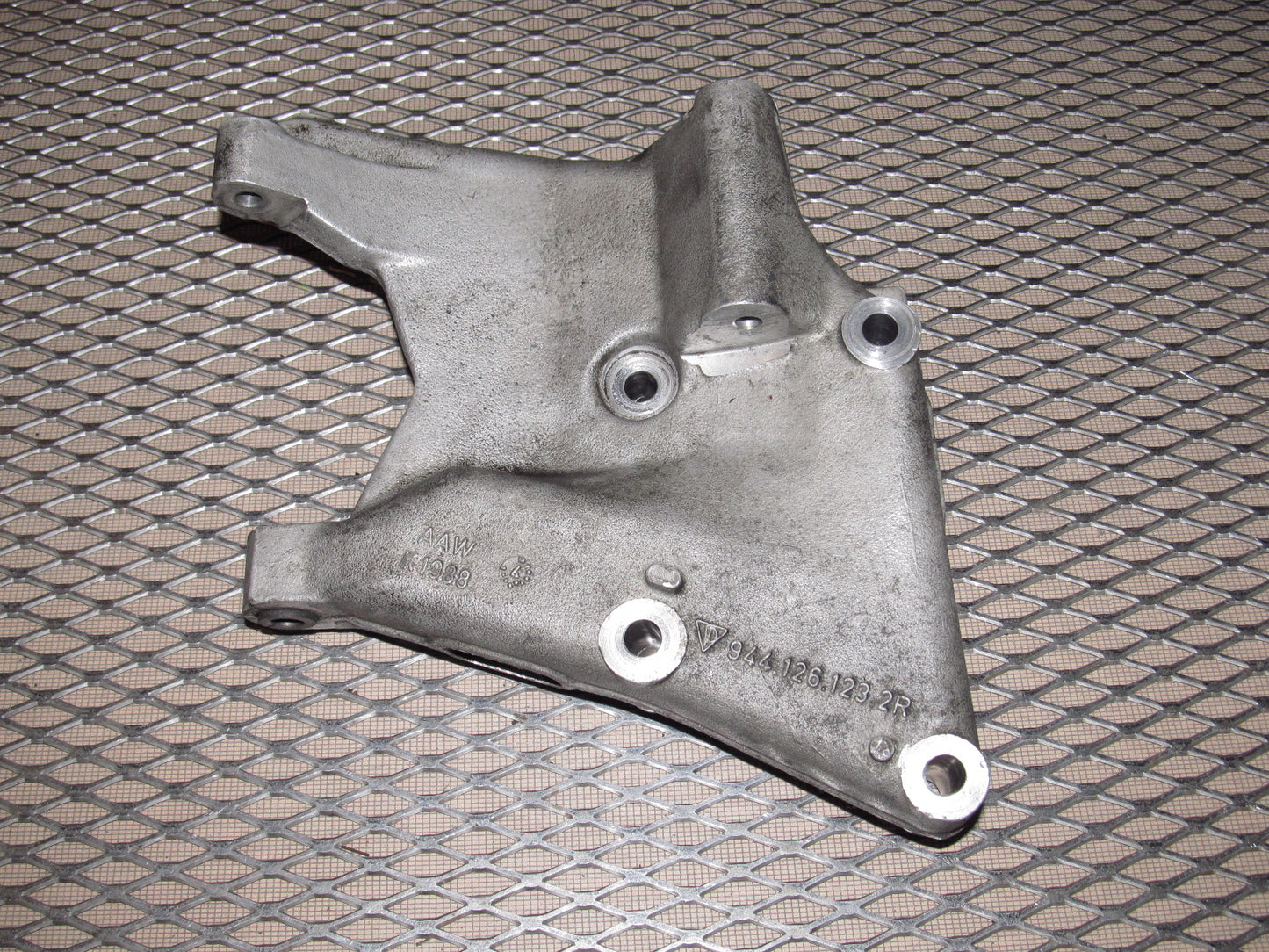 83-85 Porsche 944 OEM A/C Compressor & Alternator Mounting Bracket