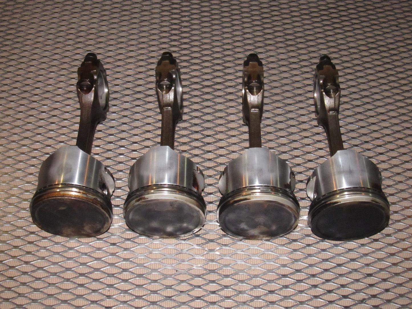 89 90 Nissan 240SX OEM Engine Piston & Rod - Set