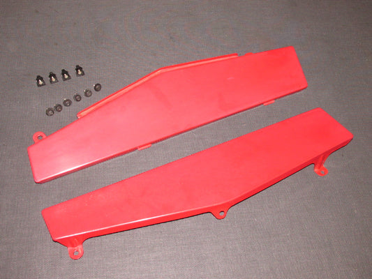 87 88 89 Toyota MR2 OEM Engine Bay Cover Side Panel - Set