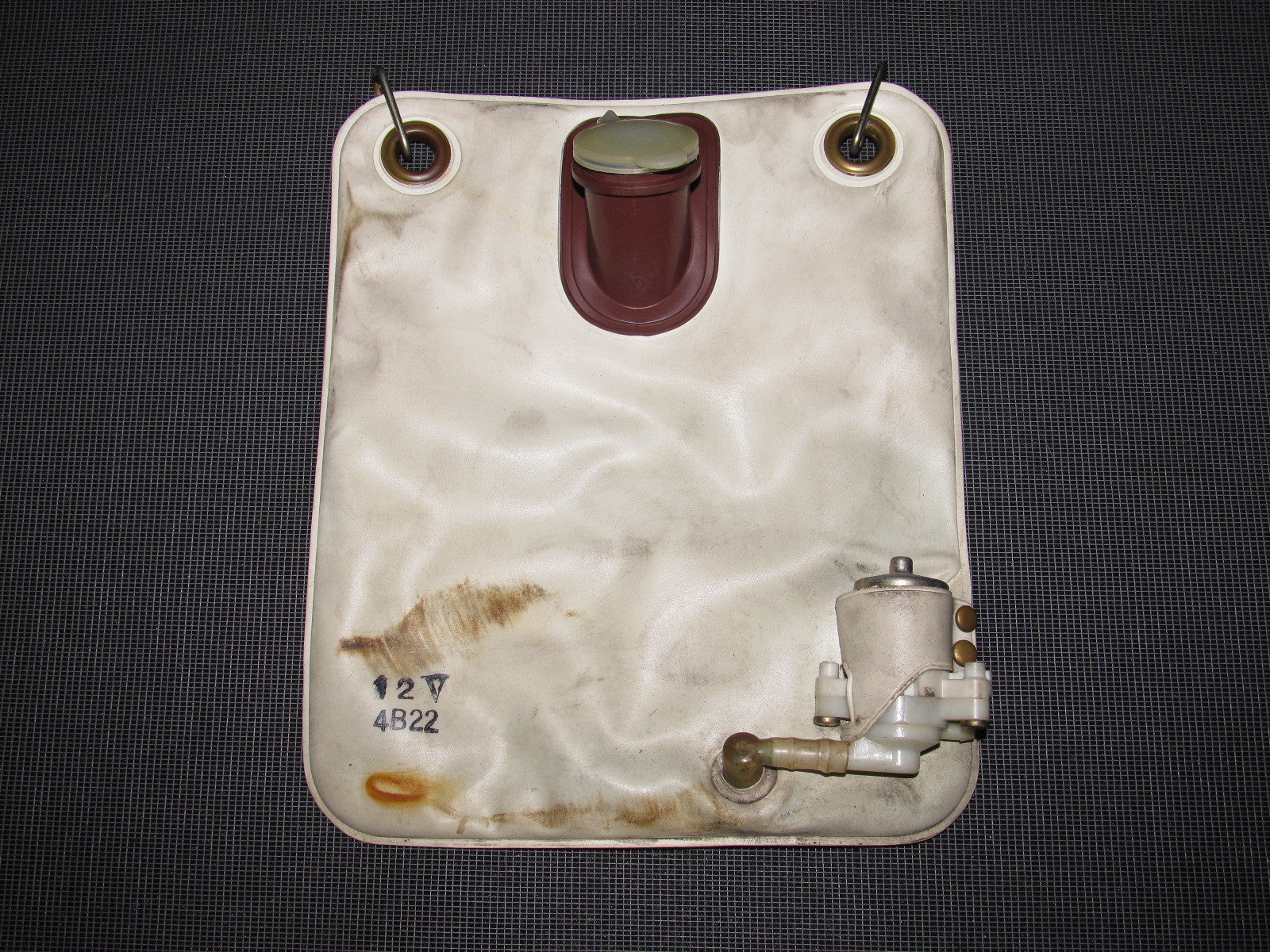 84 85 Mazda RX7 OEM Rear Wiper Washer Holder Bag & Pump