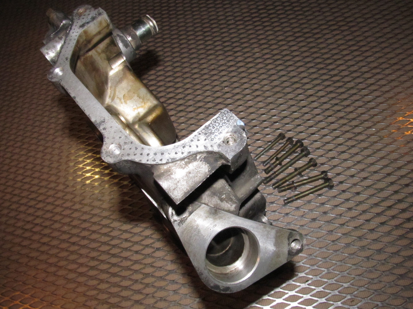 89 90 Nissan 240SX OEM Engine Front Cover Thermostats Housing