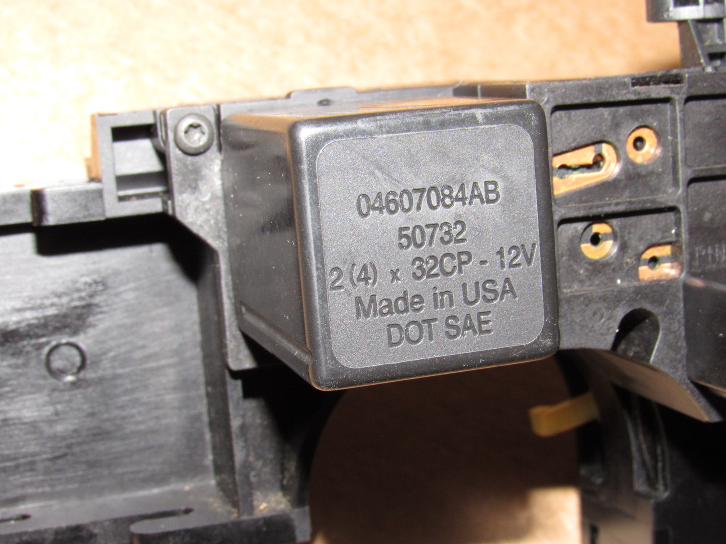 01 02 03 04 05 06 Jeep Wrangler OEM Hazard & Headlight Switch Lever
