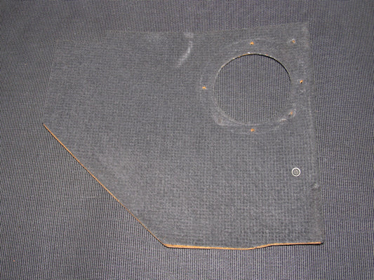 84 85 Mazda RX7 OEM Front Kick Panel Speaker Cover - Right