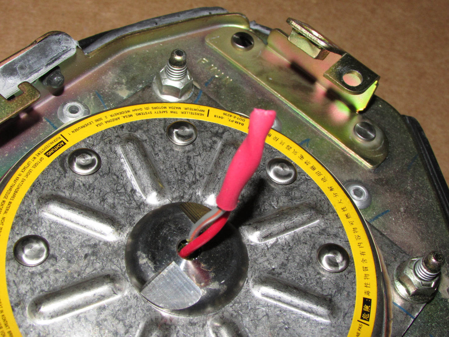 93 94 95 Mazda RX7 Twin Turbo OEM Steering Wheel