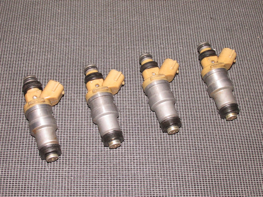 87 88 89 Toyota MR2 OEM Fuel Injector Set - 4AGE