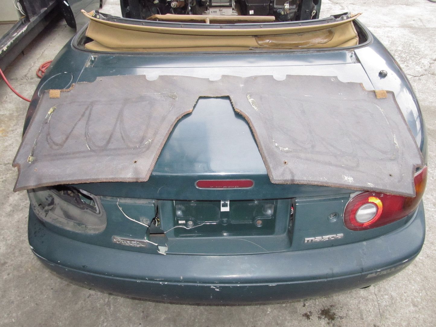 90 91 92 93 Mazda Miata OEM Rear Firewall Carpet