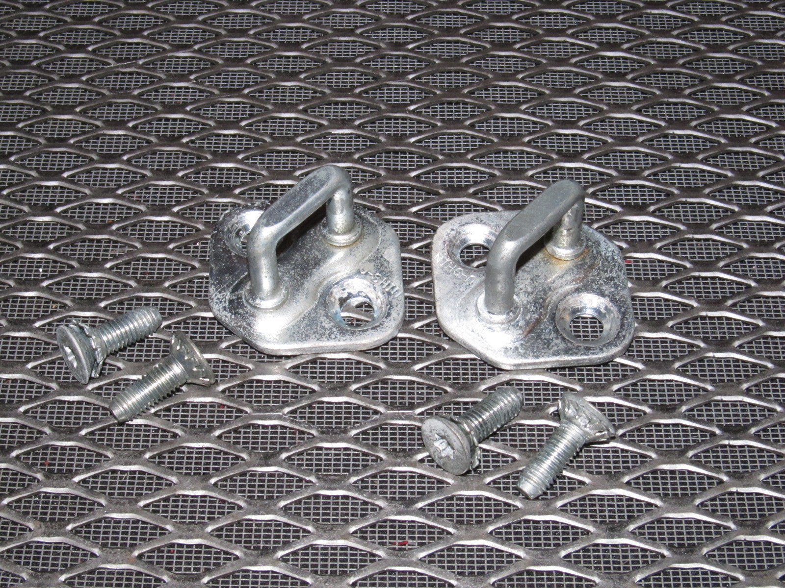 99 00 Mazda Miata OEM Door Latch Striker - Set