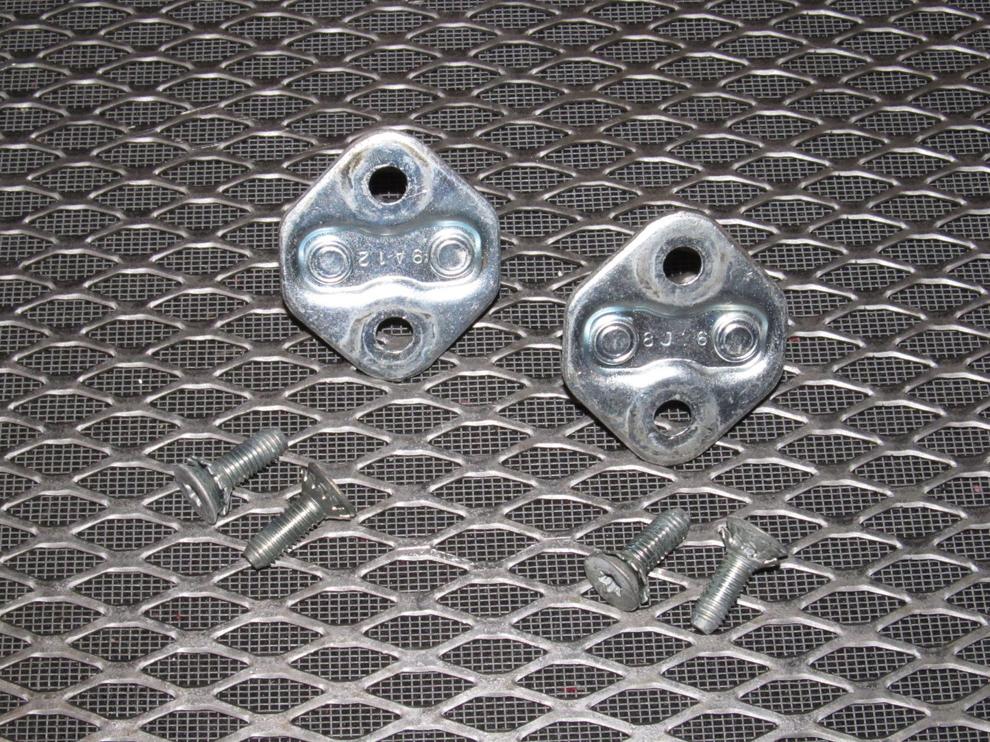 99 00 Mazda Miata OEM Door Latch Striker - Set