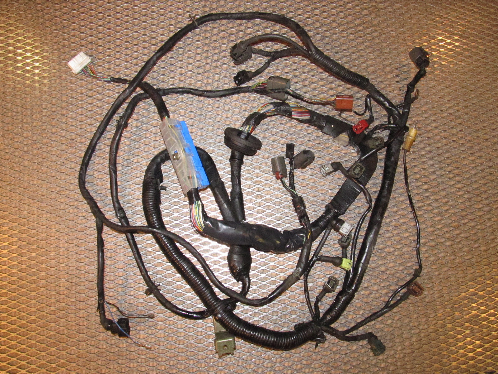 89 90 Nissan 240SX OEM Engine Wiring Harness - KA24E M/T