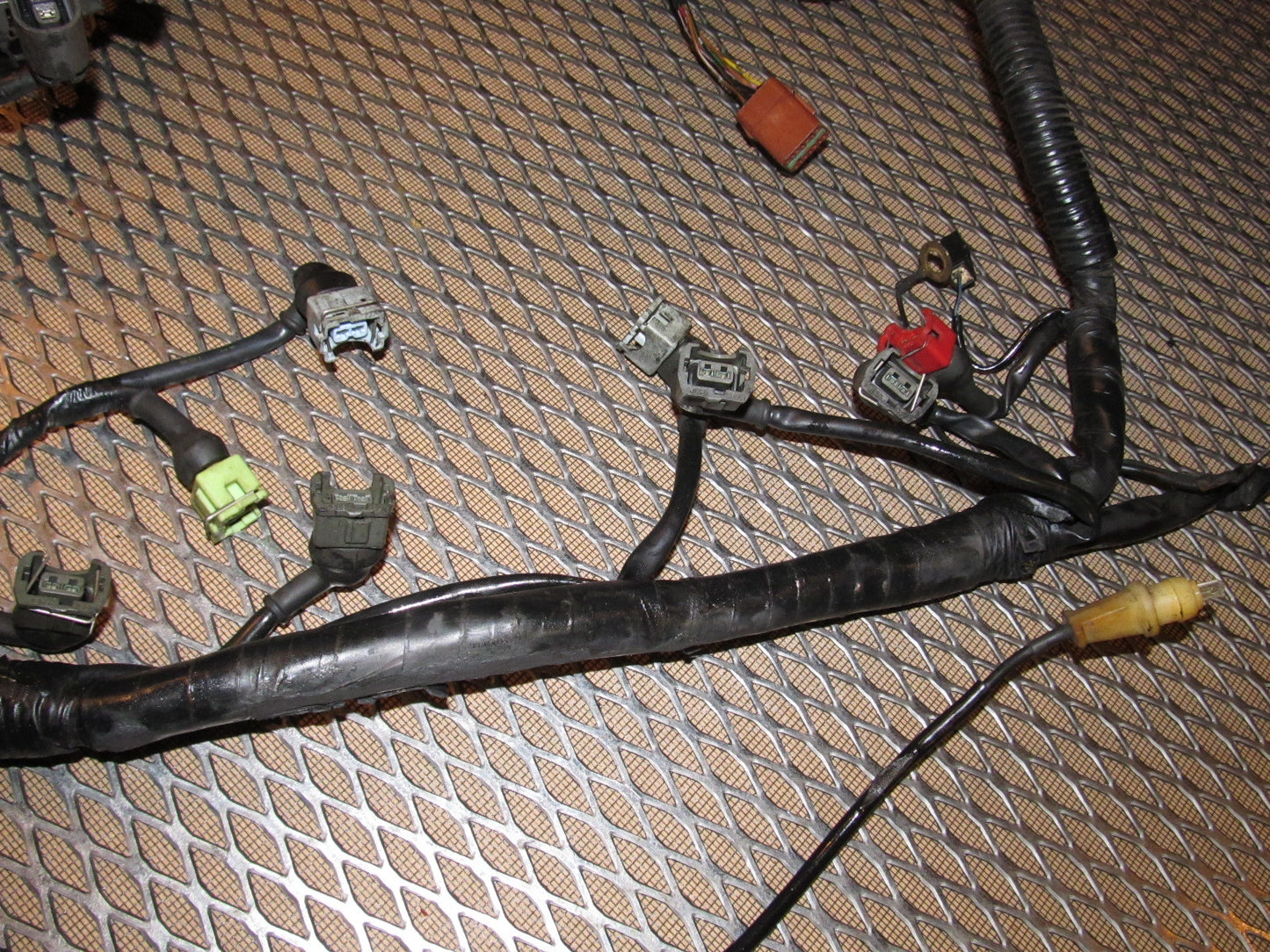 89 90 Nissan 240SX OEM Engine Wiring Harness - KA24E M/T