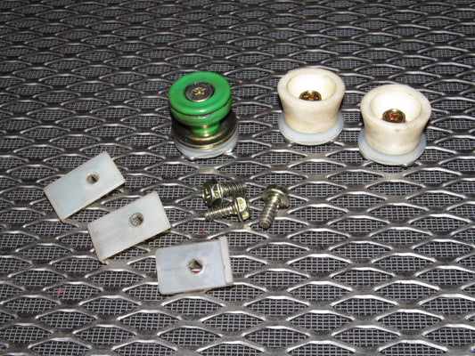 99 00 Mazda Miata OEM Window Roller & Tab - Right Set