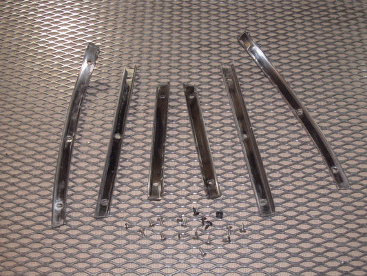 90 91 92 93 Mazda Miata OEM Convertible Top Weather Moulding Holder Bracket - Set