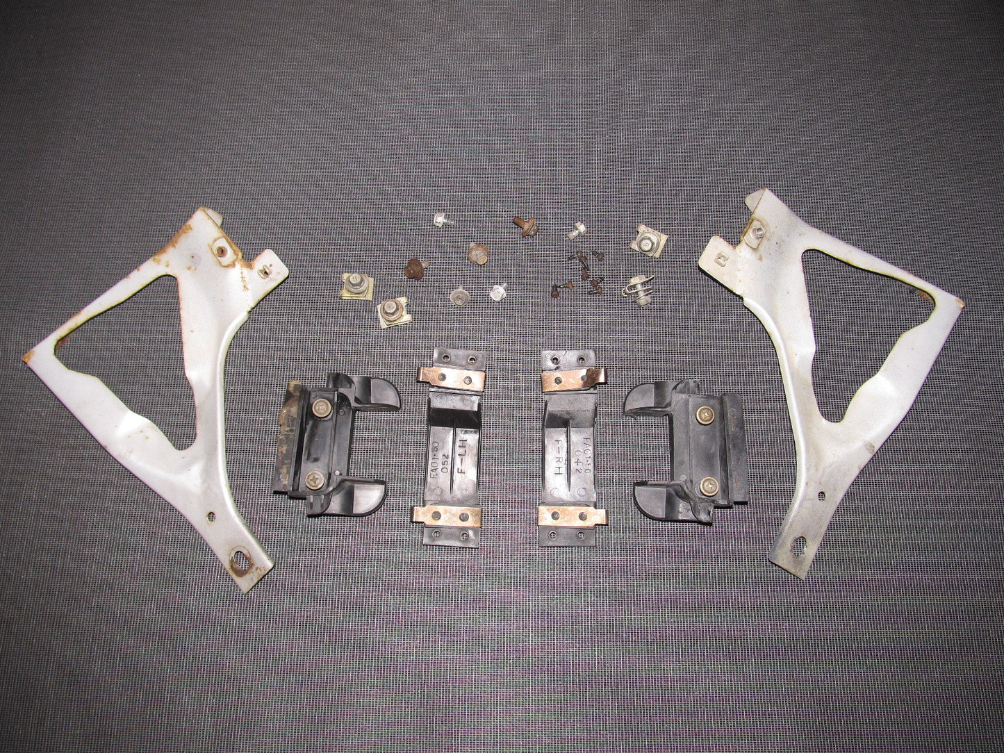 84 85 Mazda RX7 OEM Fender Mounting Bracket - Set
