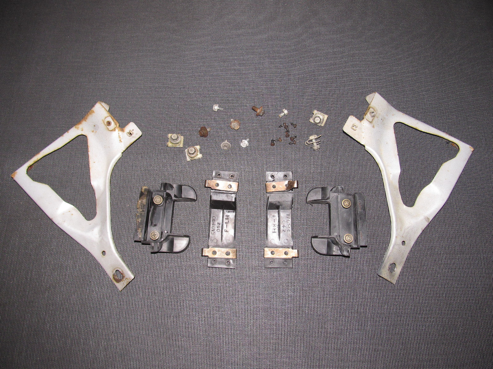 84 85 Mazda RX7 OEM Fender Mounting Bracket - Set