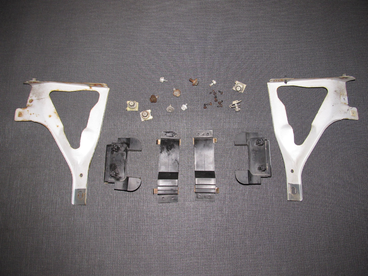 84 85 Mazda RX7 OEM Fender Mounting Bracket - Set