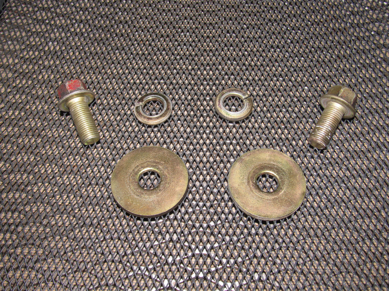 97 98 99 Mitsubishi Eclipse OEM Rear Shock Lower Mounting Bolt ...