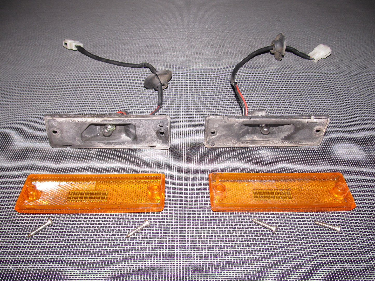 84 85 Mazda RX7 OEM Side Marker - Front Set
