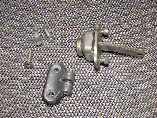 83-85 Porsche 944 OEM Door Check Stopper & Bracket - Right