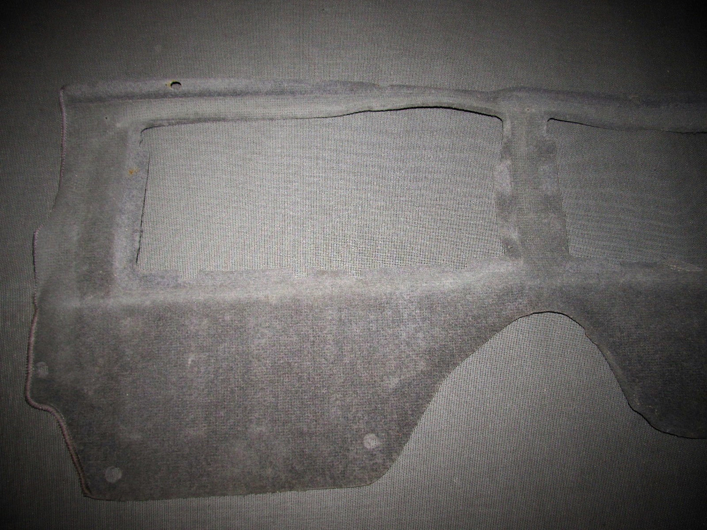 84 85 Mazda RX7 OEM Rear Glove Box Carpet