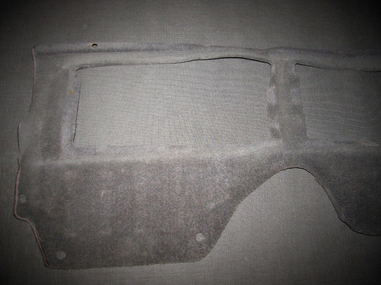 84 85 Mazda RX7 OEM Rear Glove Box Carpet