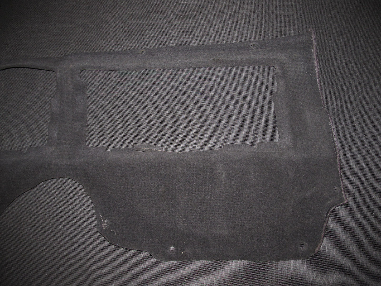 84 85 Mazda RX7 OEM Rear Glove Box Carpet