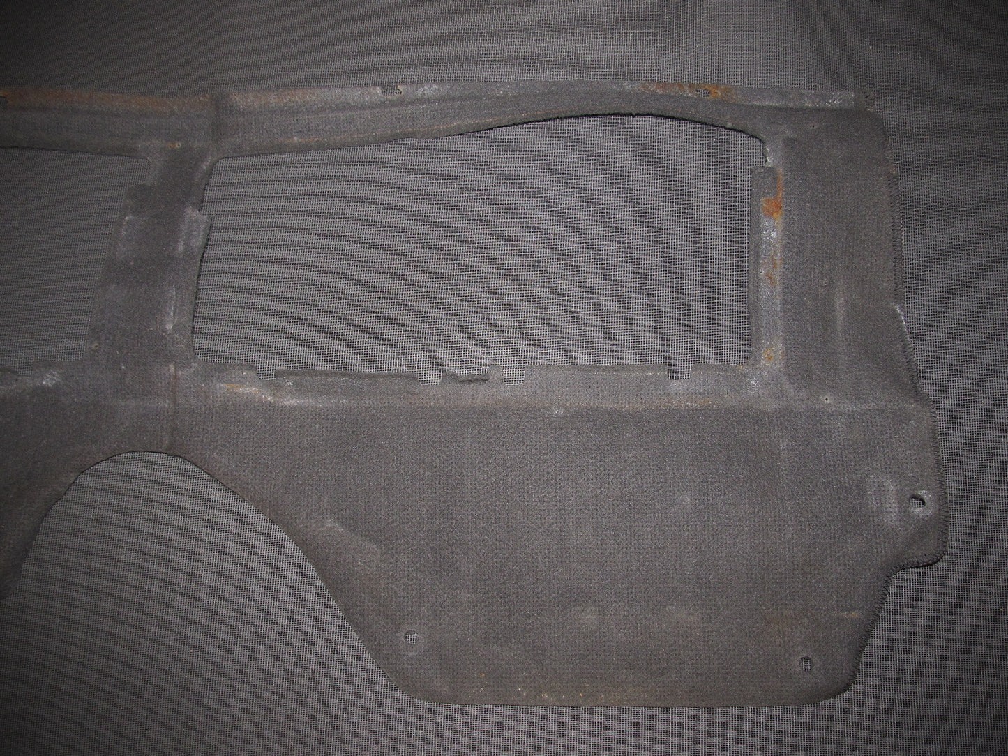 84 85 Mazda RX7 OEM Rear Glove Box Carpet