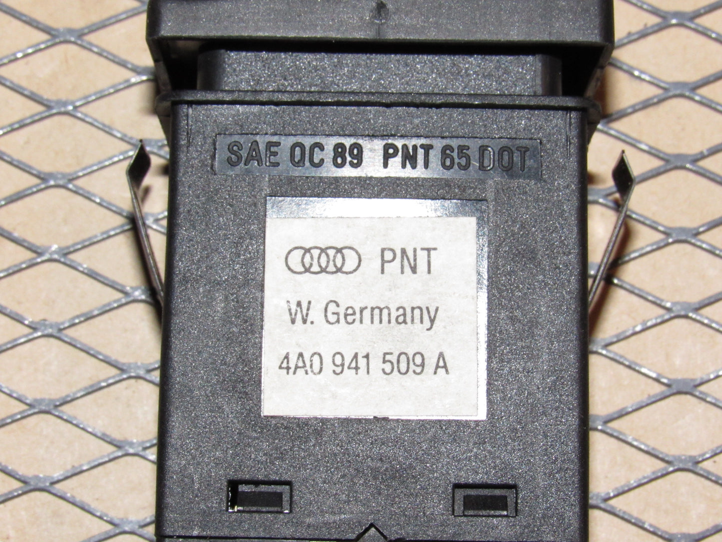 95 96 97 Audi S6 OEM Flasher Hazard Light Switch